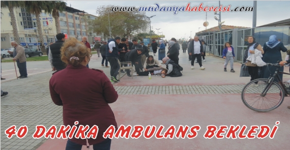 40 DAKKA AMBULANS BEKLED